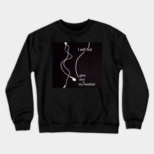 Headset Crewneck Sweatshirt